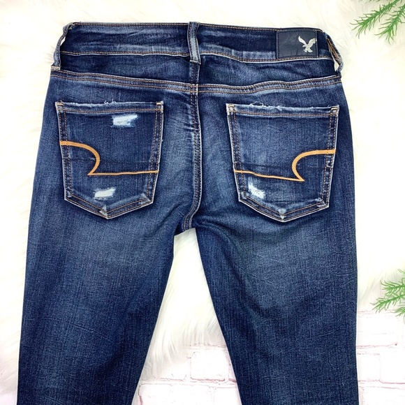 🚫SOLD! 👖NWOTI•AEO🦅•I Destroyed Superlow Jegging - Picture 6 of 8